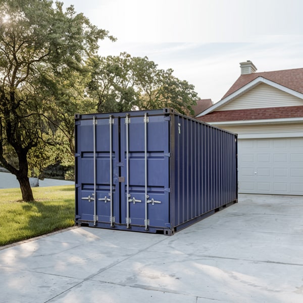 we have some restrictions on hazardous materials, but otherwise, you can store a variety of items in our residential storage containers
